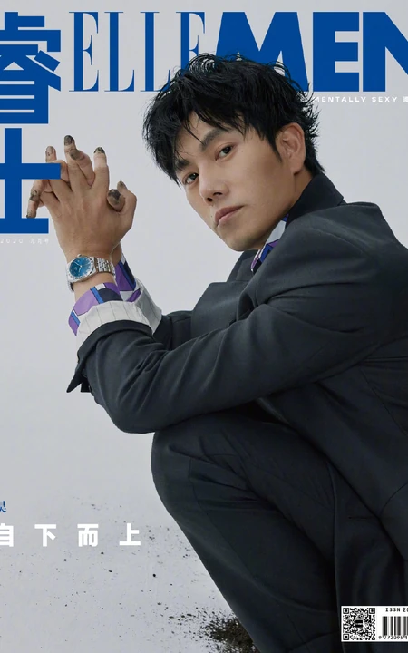 秦昊多套帅气秋装服饰穿着杂志写真，完美诠释高级质感男人味