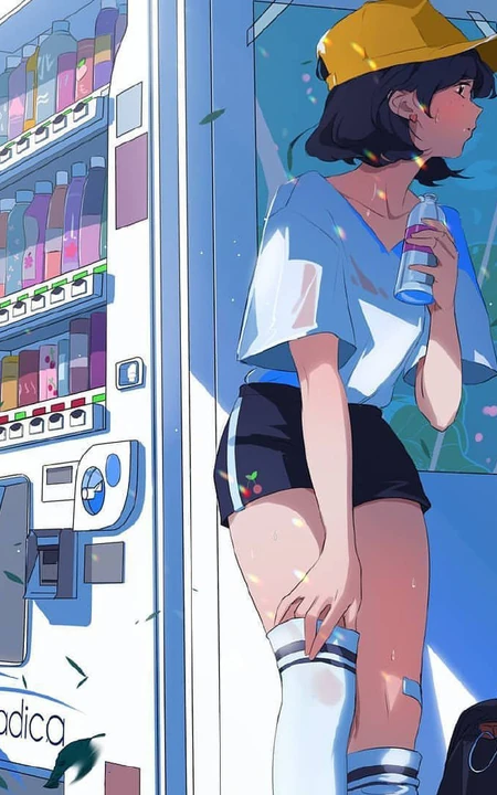 时尚，个性，非主流城市女孩，少女超好看酷美插画图集