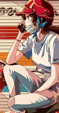 旧漫风，日系复古旧漫风城市街头，街角里生活的城市女人插画美图