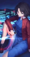 两仪式，动漫FGO和轻小说《空之境界》女主角人物两仪式图集44p