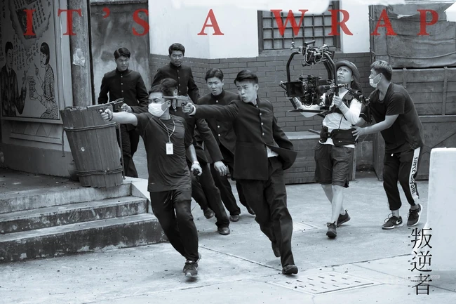 年代谍战剧《叛逆者》幕前幕后，拍摄过程等高清黑白宣传写真剧照图片