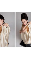 孟美岐个性《红秀》杂志写真，玩转黑与红两种色彩元素，时尚动感又动人