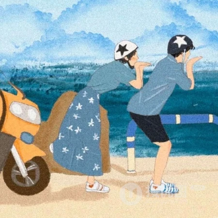 适合小孩子的头像，可爱儿童插画一对两张超萌可爱头像图片