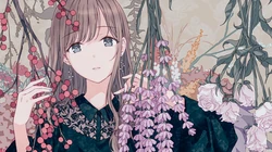 好看的动漫女生插画壁纸，穿着各种不同裙装的美丽二次元动漫少女壁纸图片