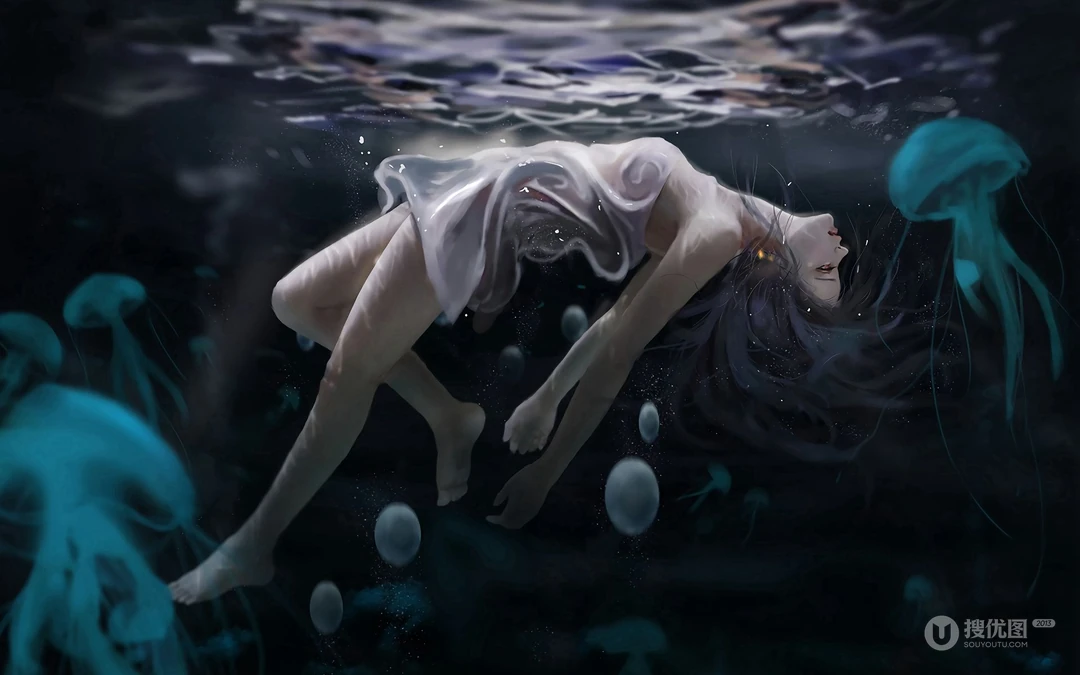 好看的动漫女生插画壁纸，穿着各种不同裙装的美丽二次元动漫少女壁纸图片