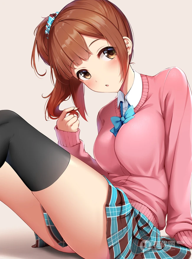 动漫马尾辫少女图片，各种不同绑法的二次元马尾辫动漫少女高清图片集