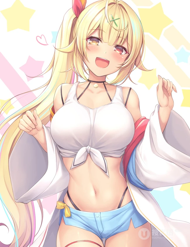 动漫马尾辫少女图片，各种不同绑法的二次元马尾辫动漫少女高清图片集