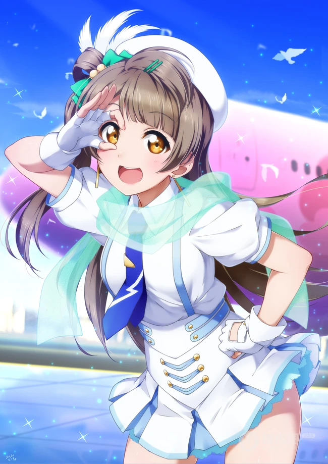 动漫马尾辫少女图片，各种不同绑法的二次元马尾辫动漫少女高清图片集