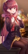 动漫马尾辫少女图片，各种不同绑法的二次元马尾辫动漫少女高清图片集