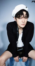 北京籍演员，歌手张超帅气黑白搭登《FireBible》杂志写真图片