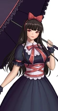 撑着不同雨伞的二次元少女精选高清唯美图片集