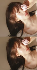 眼神略带伤感的甜美温柔可人白裙少女高清怼脸室内摄影艺术写真
