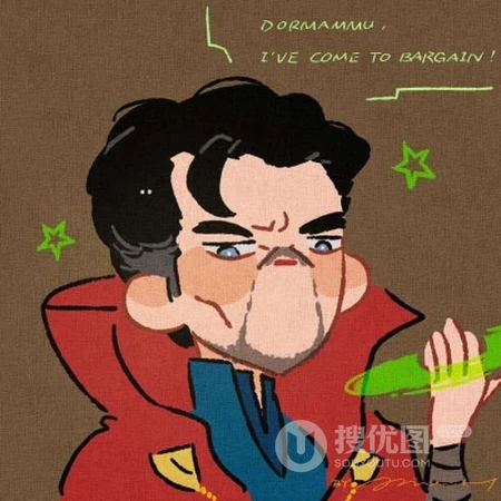 搞怪搞笑个性逗比的卡通漫威人物漫画头像图片