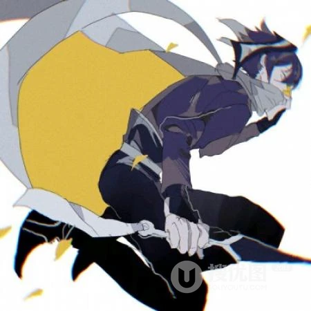 手拿武士刀的帅气动漫男生超霸气冷酷，独一无二专属头像图片