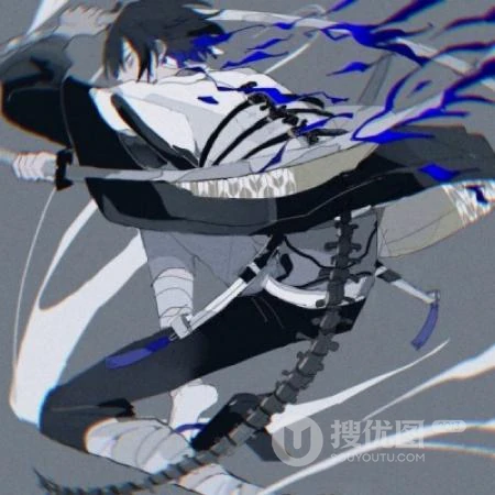 手拿武士刀的帅气动漫男生超霸气冷酷，独一无二专属头像图片