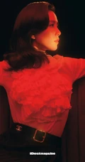 刘诗诗气质动人复古风写真美照，化身红场丽人姿态柔美妩媚