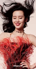 刘诗诗气质动人复古风写真美照，化身红场丽人姿态柔美妩媚