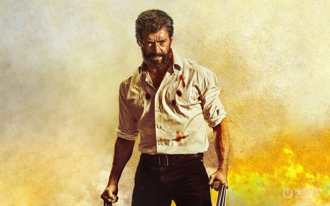 休&middot;杰克曼主演金刚狼系列第三部&ldquo;殊死一战&rdquo;超清无字海报电脑壁纸