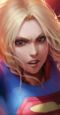 DC动漫主角&ldquo;女超人&rdquo;动漫插画高清手机壁纸免费下载