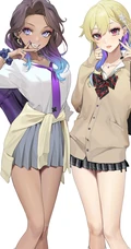 简约的二次元动漫少女手绘插画手机壁纸9月21日合集推荐