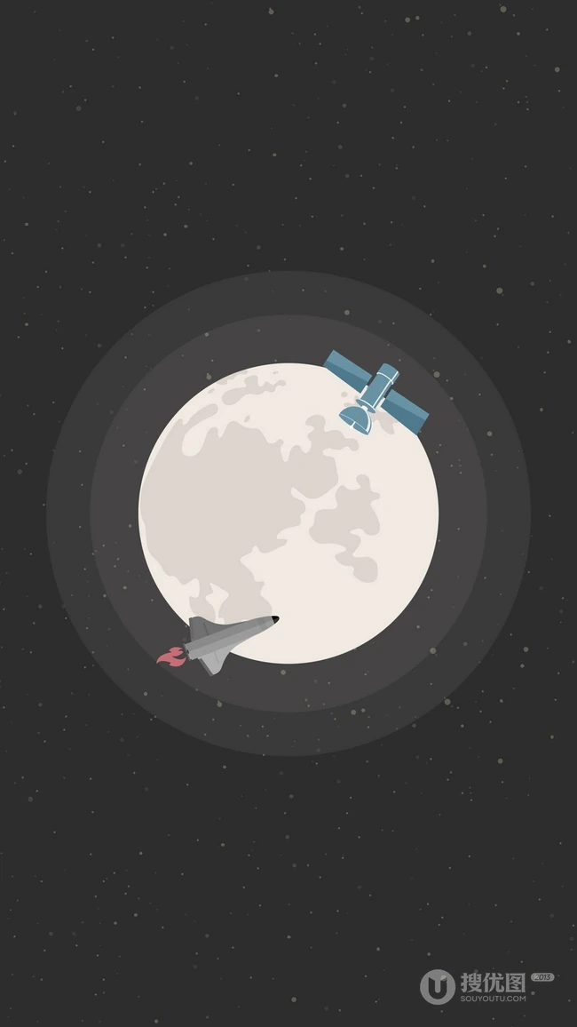 创意的一套星球主题手机壁纸真的好看