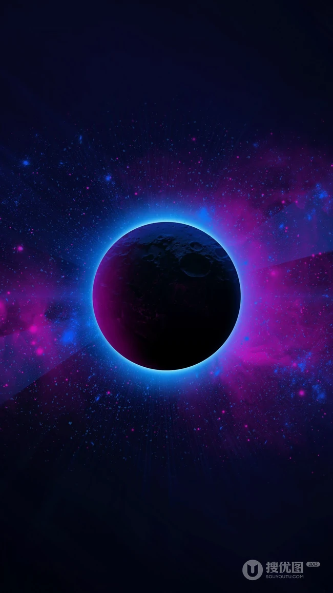 创意的一套星球主题手机壁纸真的好看