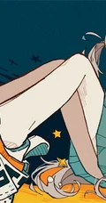 可爱的盐系女孩，动漫少女人物画美图插画图集