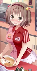 努力工作中的二次元职业装动漫少女精选图片合集