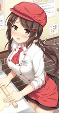 努力工作中的二次元职业装动漫少女精选图片合集