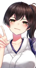 一脸得意的水汪汪大眼睛可爱动漫少女图片合集