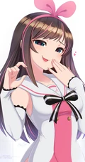 一脸得意的水汪汪大眼睛可爱动漫少女图片合集