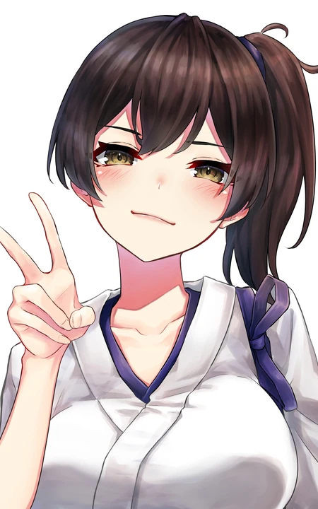 一脸得意的水汪汪大眼睛可爱动漫少女图片合集