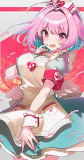 白衣护士装二次元少女图片合集，精选动漫系白衣天使美图