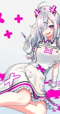 白衣护士装二次元少女图片合集，精选动漫系白衣天使美图