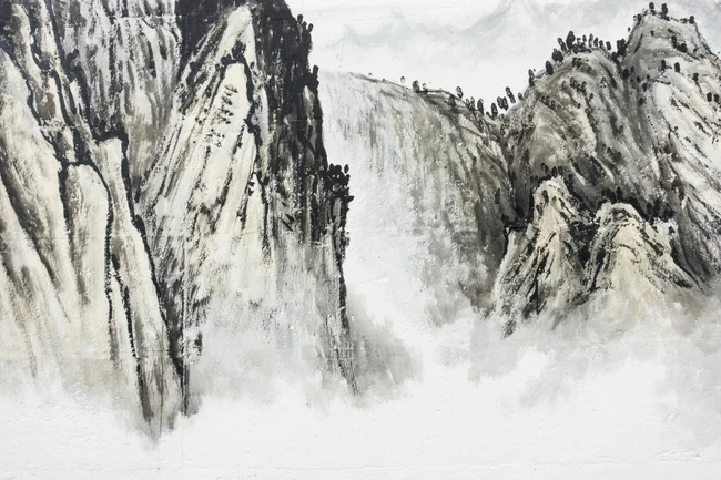 中国山水画，精选优美古风水墨山水画图片集 第5张