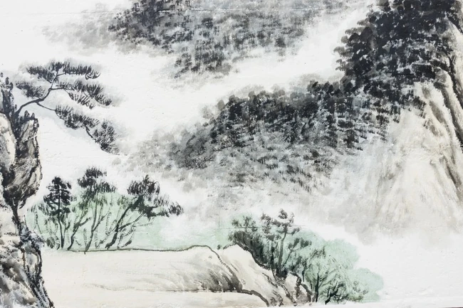 中国山水画，精选优美古风水墨山水画图片集 第4张