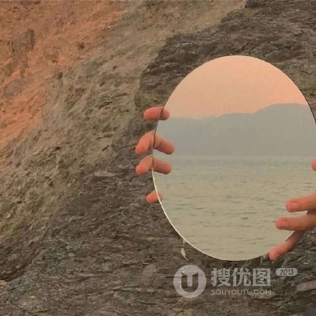 像朝阳或夕阳一般的超美橘红色系风景，夕阳，大海，静物等微信头像