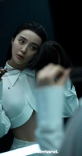 范冰冰化身女生机器人未来科技感十足杂志写真图片