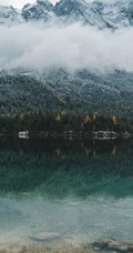 清爽无比的雾气青山绿水高清风景护眼锁屏壁纸下载