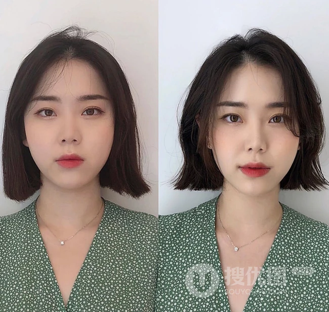 发型设计与脸型搭配，18款女生洋气发型前后对比照，有适合你的吗？ 第5张