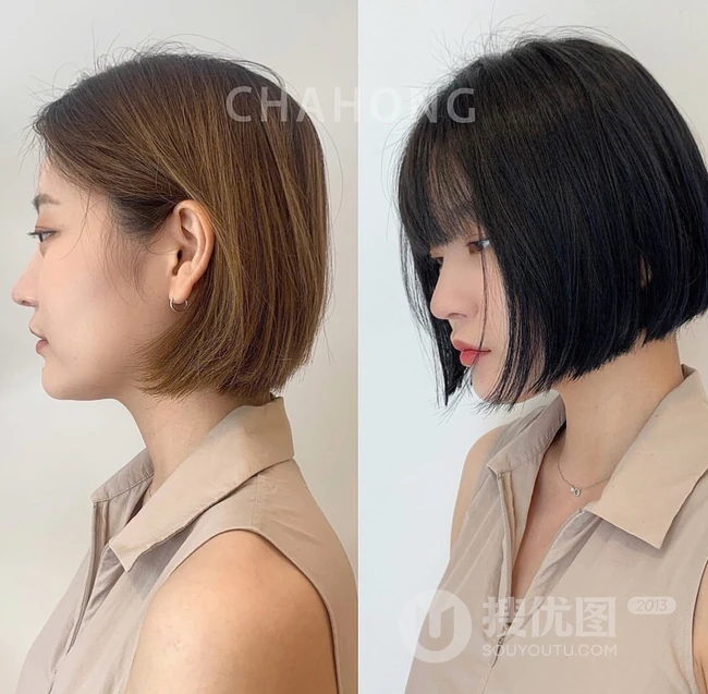 发型设计与脸型搭配，18款女生洋气发型前后对比照，有适合你的吗？ 第7张