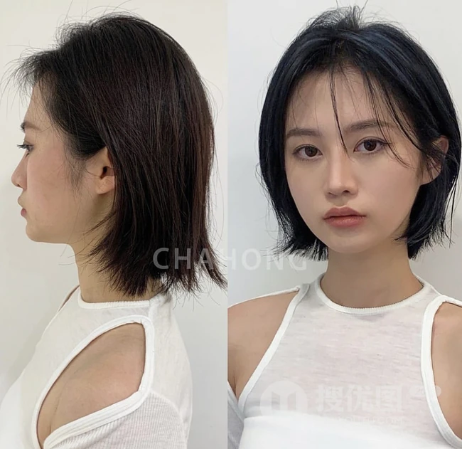 发型设计与脸型搭配，18款女生洋气发型前后对比照，有适合你的吗？ 第10张