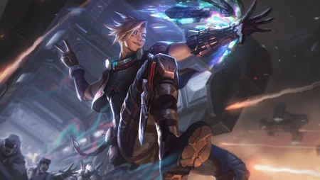 游戏LOL英雄联盟角色帅酷插画壁纸图片