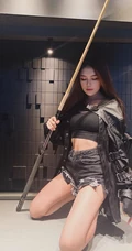 可气质，可温柔，可亮眼的气质混血女生模特Cammi生活照片图集