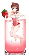日漫《名侦探柯南》人物女主角毛利兰动漫插画图片