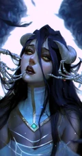拥有恶魔般的外表，画师笔下的《Overlord》人物雅儿贝德气质图片集
