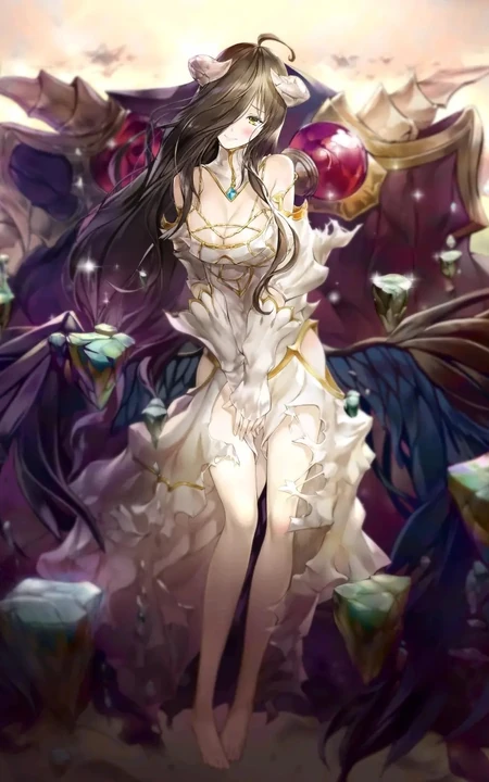 拥有恶魔般的外表，画师笔下的《Overlord》人物雅儿贝德气质图片集