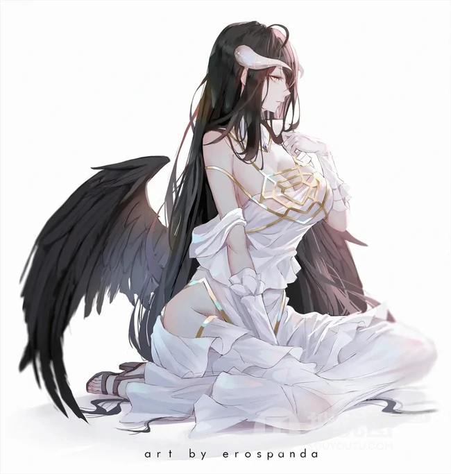拥有恶魔般的外表，画师笔下的《Overlord》人物雅儿贝德气质图片集