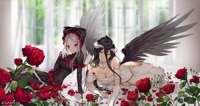 拥有恶魔般的外表，画师笔下的《Overlord》人物雅儿贝德气质图片集
