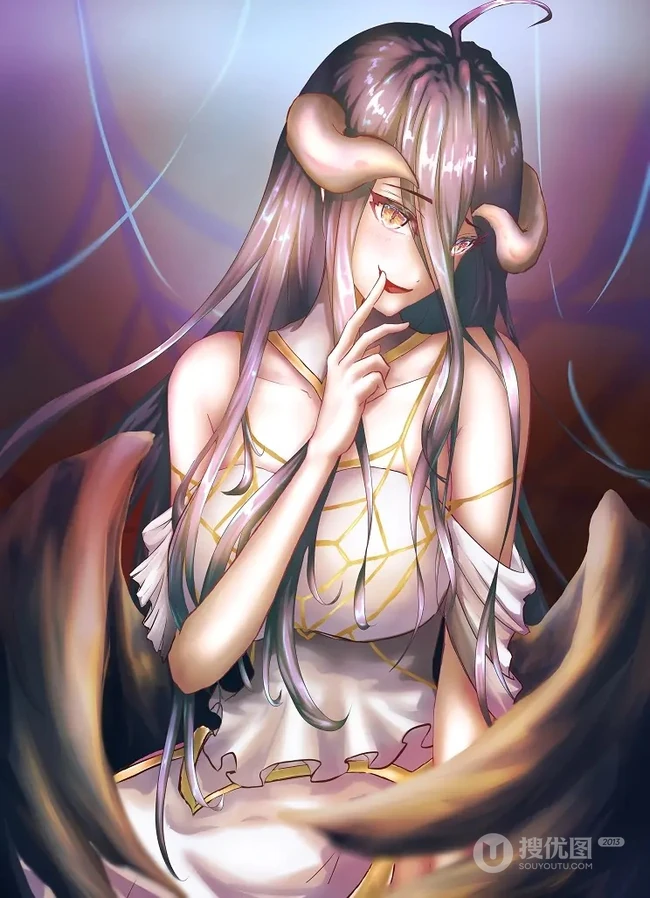 拥有恶魔般的外表，画师笔下的《Overlord》人物雅儿贝德气质图片集